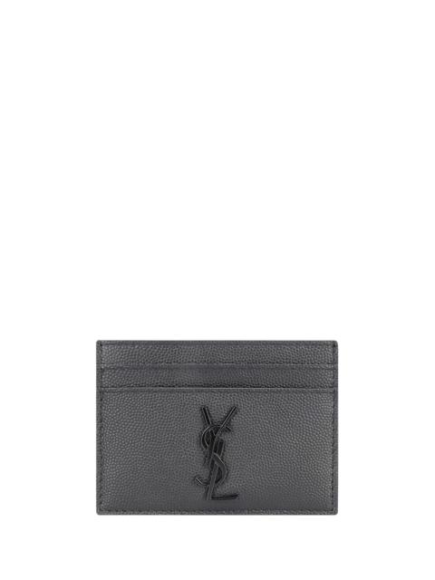 SAINT LAURENT Saint Laurent Men Leather Cardholder