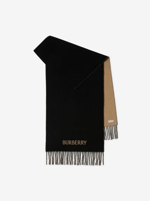 Burberry EKD Cashmere Reversible Scarf