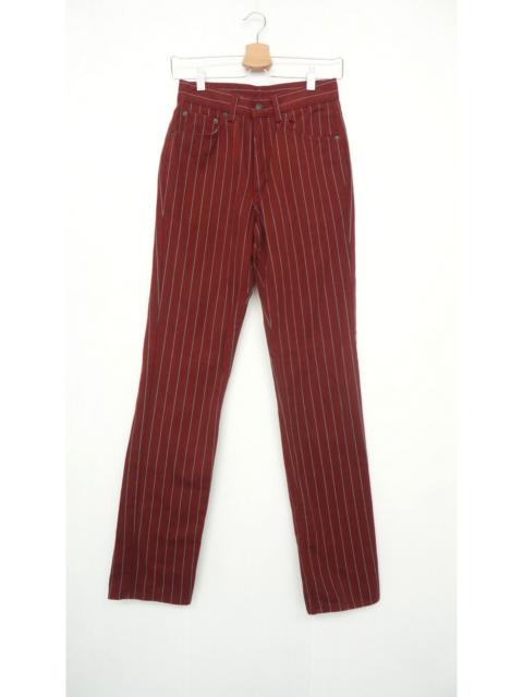 Other Designers Vintage - Rare 90s BISON Japan Striped Light Jeans