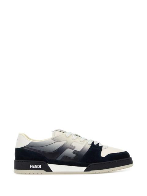 FENDI Fendi Men Multicolor Leather Match Sneakers
