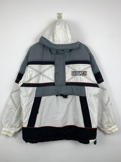 Other Designers Vintage - Vintage Sasquatch Hoodie Ski Bomber Jacket
