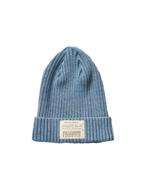 FULLCOUNT 6817 Ribbed Watch Cap Faded Indigo