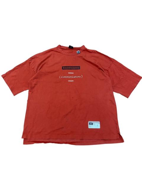 Other Designers GU × Maison MIHARA YASUHIRO - Miharayasuhiro x gu spell out tshirt baggy style