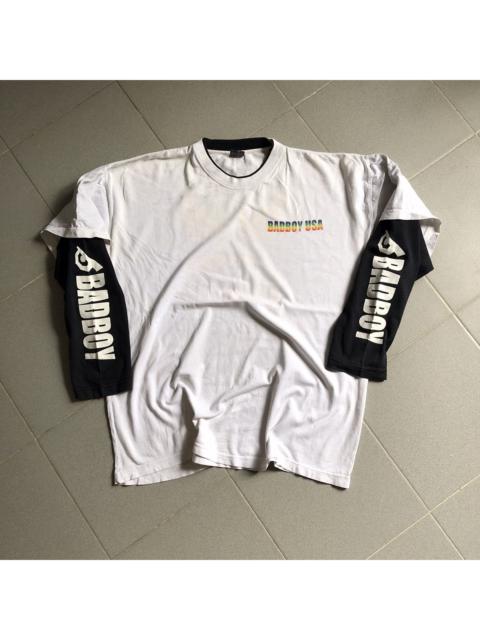Other Designers Vintage - BADBOY USA Big Logo Printed Longsleeve Shirt