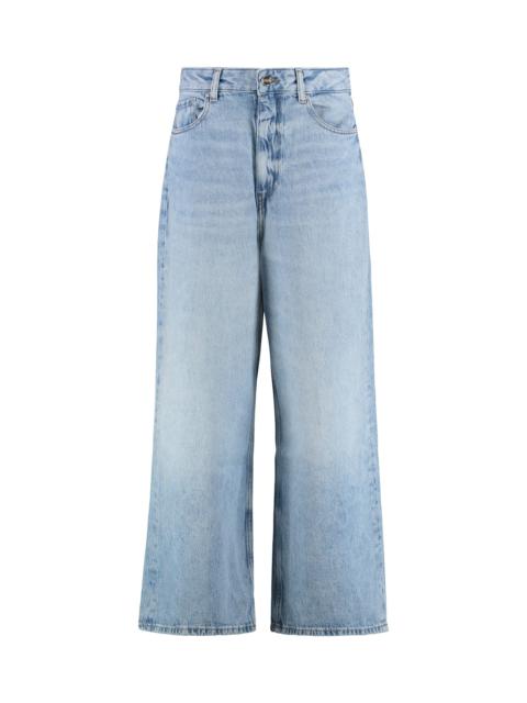 GANNI Wide-leg Jeans