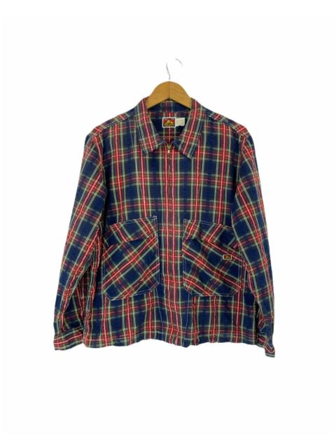 Other Designers Vintage Ben Davis Tartan Jacket Design Double Pocket Style