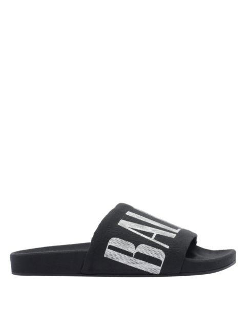 BALENCIAGA Balenciaga Men Balenciaga Logo Slide Sandals
