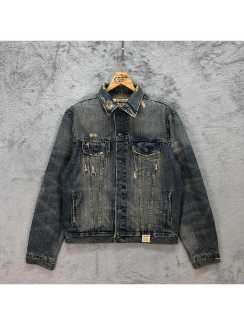 Other Designers Abercrombie & Fitch - AMBERCROMBIE & FITCH DENIM JACKET NICE WASHED #5528-195