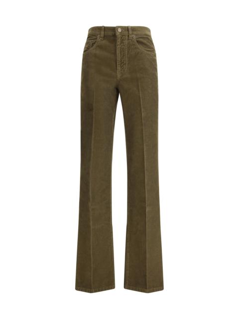 SAINT LAURENT Saint Laurent Women Corduroy Clyde Pants