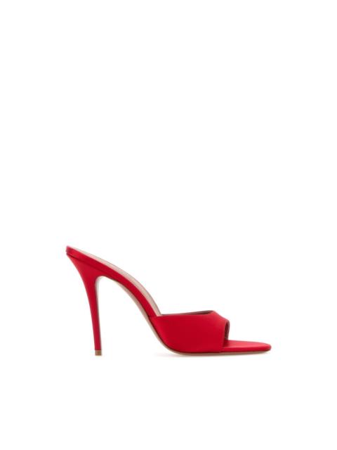 Amina Muaddi AMINA MUADDI Elodie Red Mules New (Women's size:7.5;)