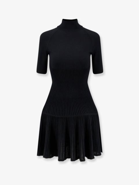 Alaïa Alaia Crinoline Wool Blend Short Dress