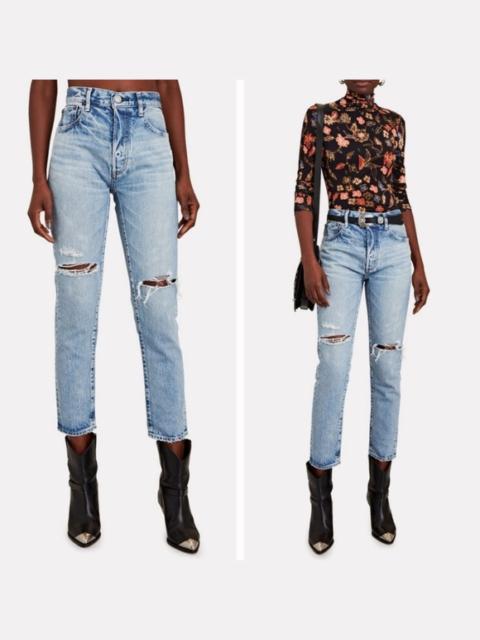 Other Designers New! Moussy Vintage Humphreys High Waisted‎ Tapered Jeans Size 24 $370