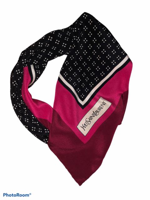 Other Designers Vintage - VINTAGE YVES SAINT LAURENT SCARVES
