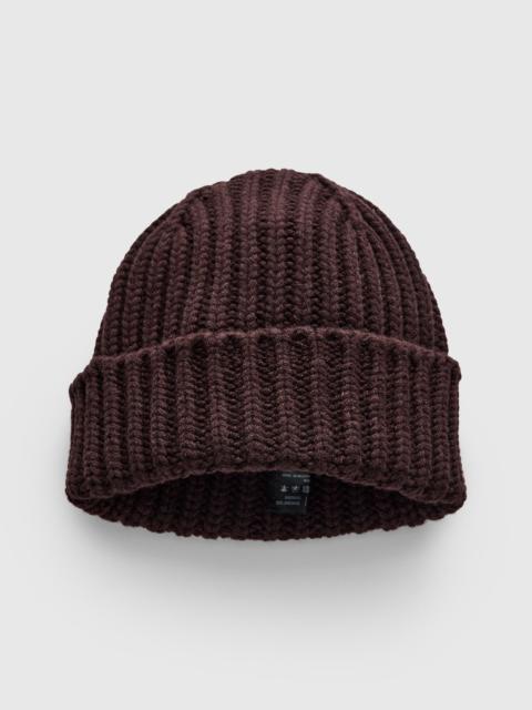 HOWLIN' "Brain Freezer" Wool Beanie in Chocolate