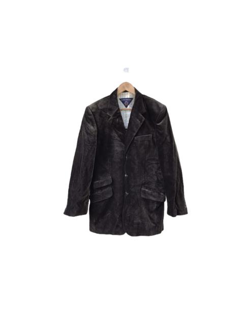Other Designers Vintage - Very rare Vintage Tommy Hilfiger Velvet Blazer Jacket