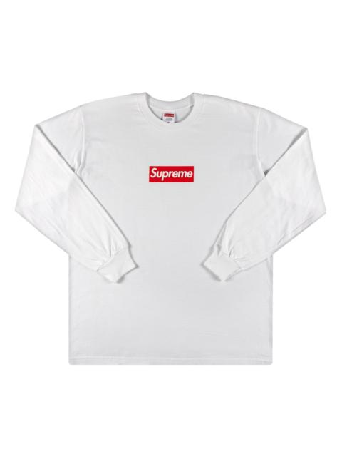 Supreme Supreme Box Logo Long-Sleeve Tee 'White'