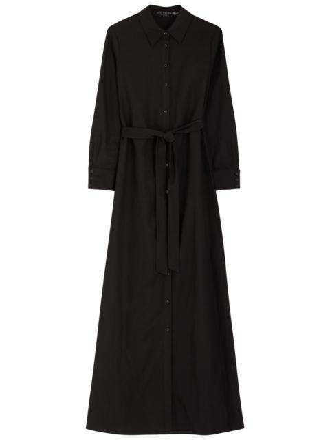 Alice + Olivia Chassidy Lyocell-blend Maxi Shirt Dress
