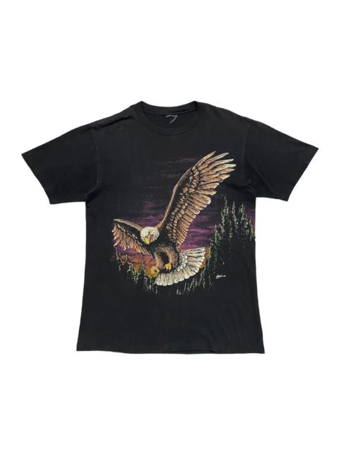 Other Designers Vintage 90s Eagle Wrap Around Single Stitch Tee