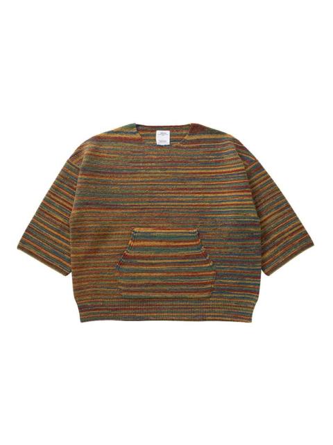 visvim BURROW CREW KNIT RED