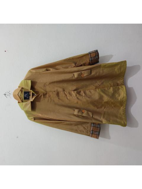 Burberry London Nova Check Discolor Faded Raincoat Jacket