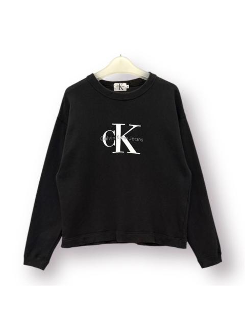 Other Designers 🔥 Vintage Calvin Klein Made In USA Croped Sweatshirt - M