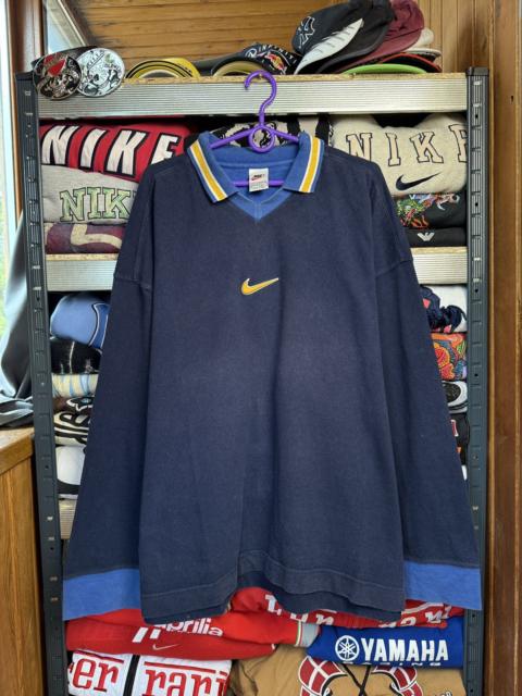 Nike Vintage Nike Center Logo Oversized Hoodie Y2K USA