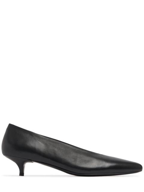 M.A+ MARSELL Longiforma $945 Black Leather Pumps New & Auth