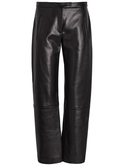 KHAITE Khaite Miles Leather Trousers