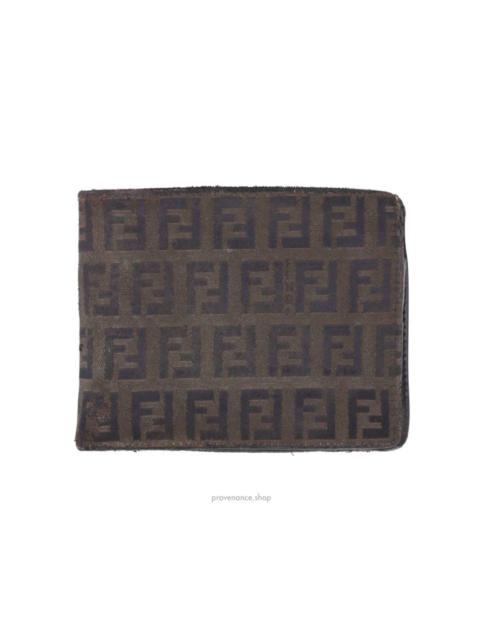 FENDI Fendi FF Zucca Bifold Wallet - Brown