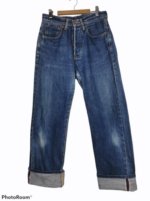 Other Designers Edwin - Vintage Edwin 505 Selvedge Orange Tab Made in Japan