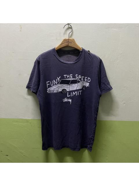Stüssy Rare Distressed Stussy X David Shrigley Tees