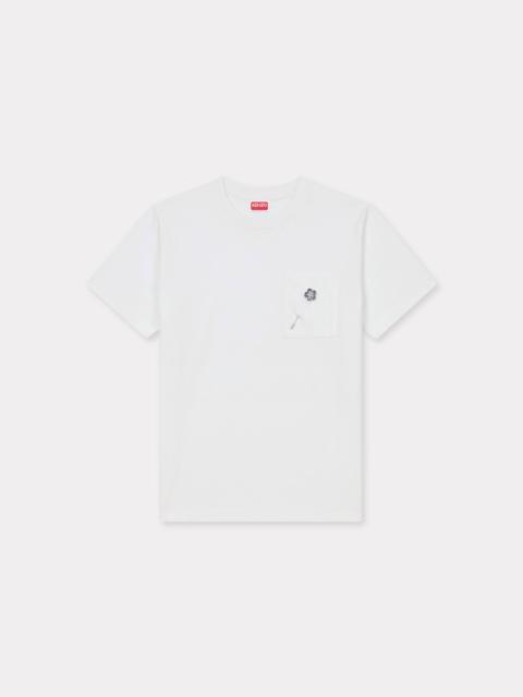 KENZO 'Boke Flower' embroidered loose T-shirt in cotton