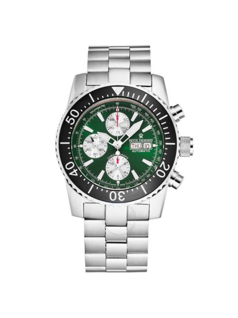 Other Designers Revue Thommen Diver Chronograph Automatic Green Dial Men's Watch 17030.6121