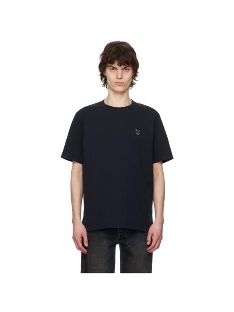 Maison Kitsuné Black Bold Fox Head Patch Comfort T-shirt