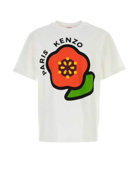 Kenzo Men White Cotton T-Shirt