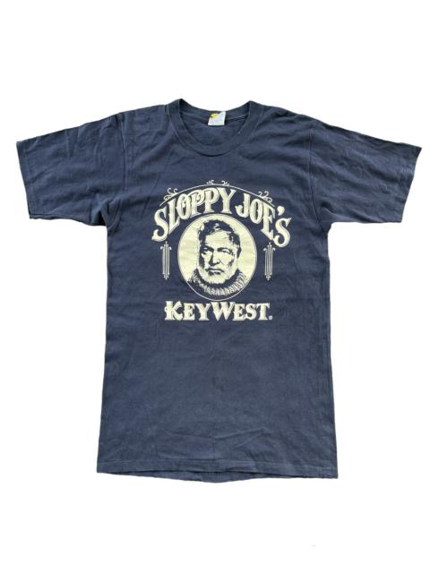 Other Designers Vintage - 💥Vintage Cal Cru Sloopy Joes Keywest Cafe Big Logo Tee 90s