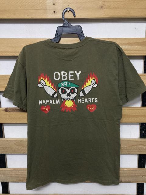 Obey Napalm Heart T-shirt