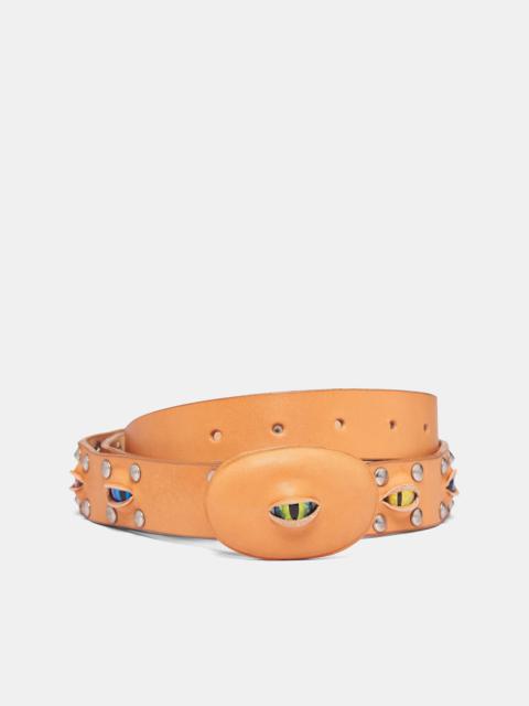 doublet Camel Eye Cut-Out Stud Belt