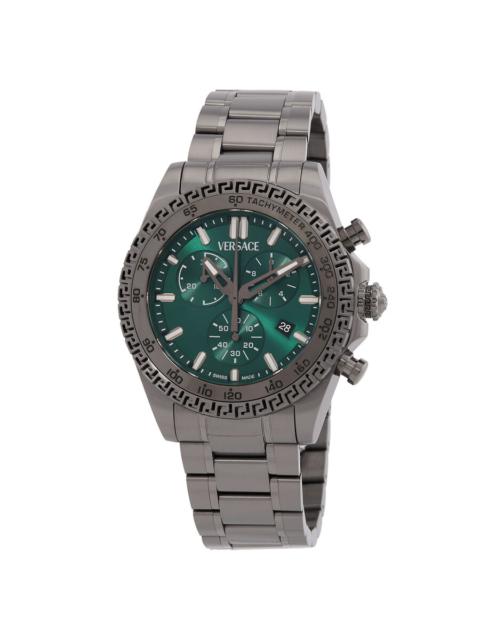 VERSACE Versace Chrono Chronograph Quartz Green Dial Men's Watch VE9K01224