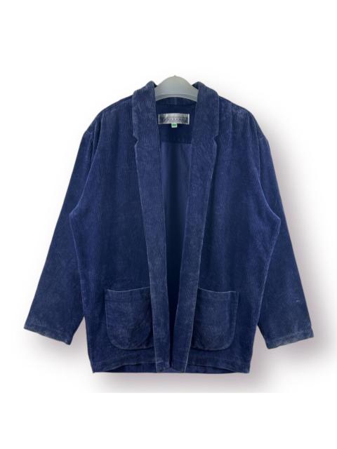 🔥 Vintage 90's Norma Kamali Corduroy Kimono japan Jacket