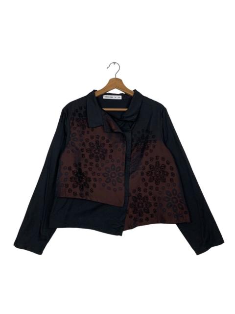 Other Designers Japanese Designer Keiko Kishi Flower Design Women Jacket