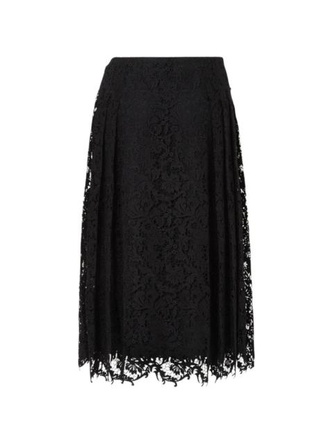 FENDI Fendi Women Macramé Lace Midi Skirt