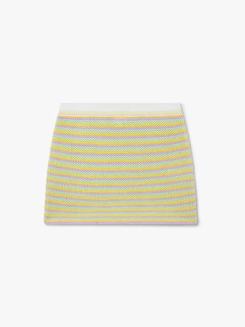 CASABLANCA Bourgeois Striped Mini Skirt | Casablanca Paris