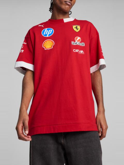 PUMA PUMA x 2025 Scuderia Ferrari HP Driver T-Shirt in Dark Cherry at Nordstrom