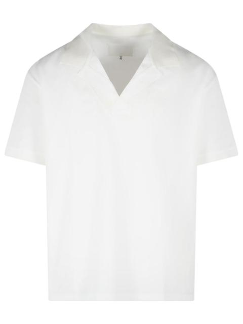 Maison Margiela Maison Margiela White Cotton Polo Shirt Men