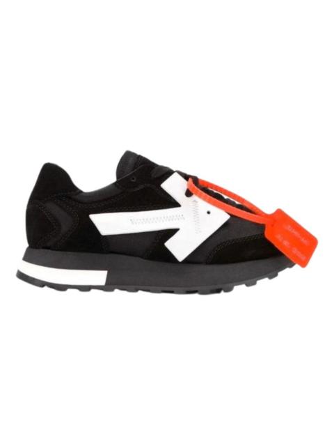 Off-White Runner leather trainers