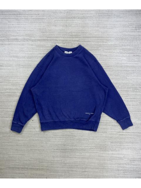 Other Designers Designer × Japanese Brand × Vintage - Vintage 90s Christian Aujard Paris Blue Sweatshirt