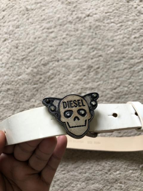 Diesel 2000s Diesel Robot Skull Belt