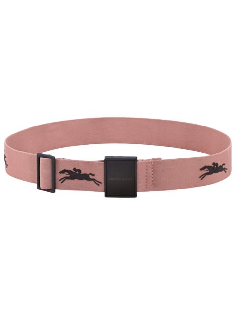 Longchamp Ladies' belt Pink Tea - Canvas