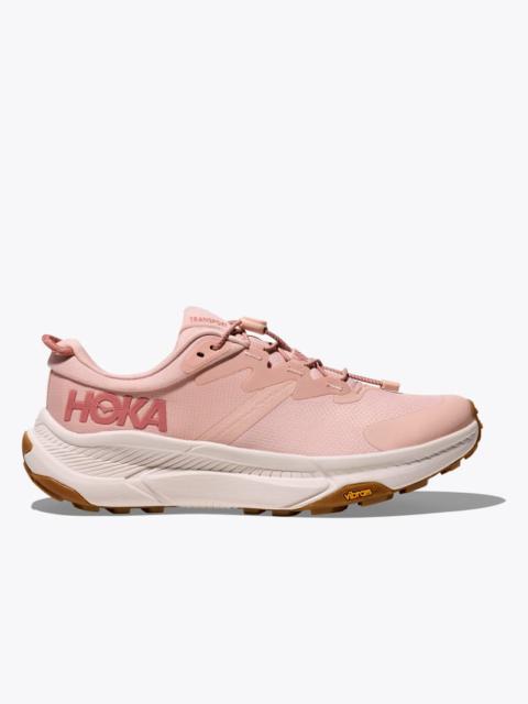 HOKA Women's Transport Shoes in Rose Latte/Rose Cream